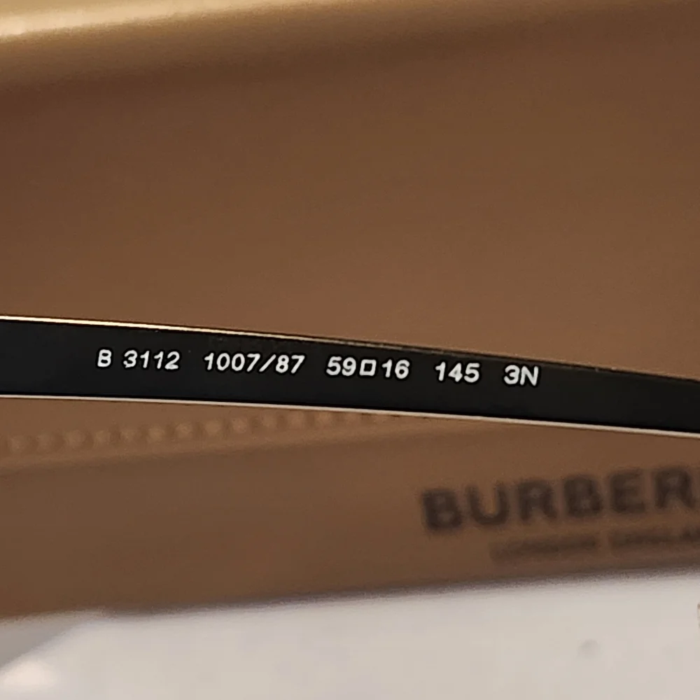 Burberry Men's Falcon BE3112 58mm Pilot Sunglasses in Matte Black - Picture 7 of 7